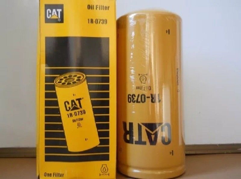 Yakıt Caterpillar Filtresi Asıl Rengi 1R0739 Dizel Motor Yerdeşimi Parçaları