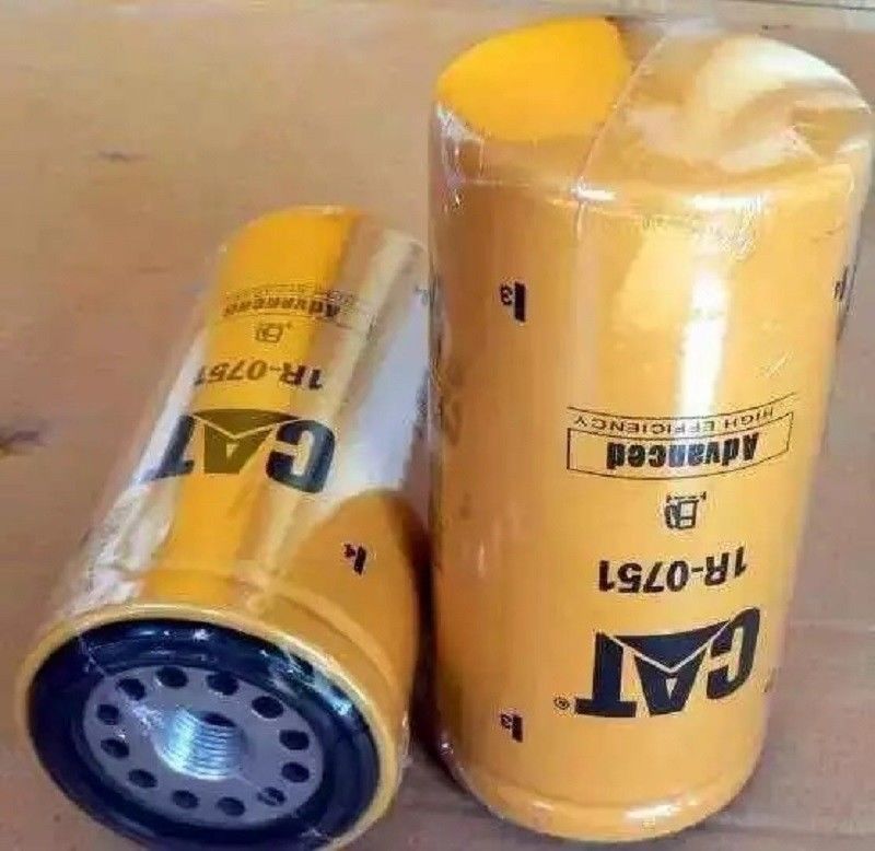 1R0751 Caterpillar kamyon motoru parçaları orijinal yakıt filtre elemanı