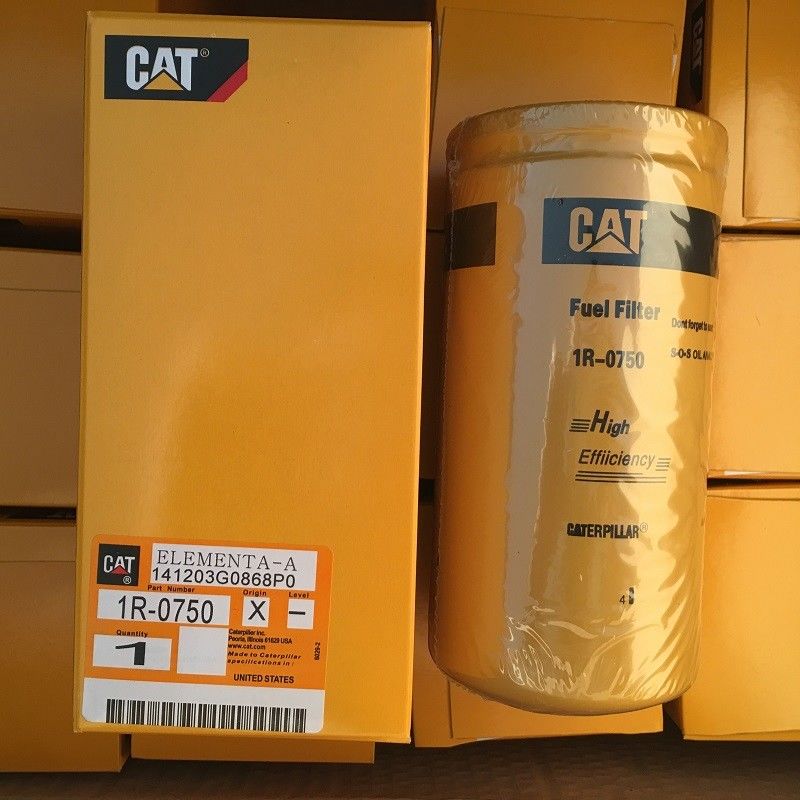 Gelişmiş Caterpillar Filtresi Original Cat 1R1807 Dizel Motor yedek parçaları