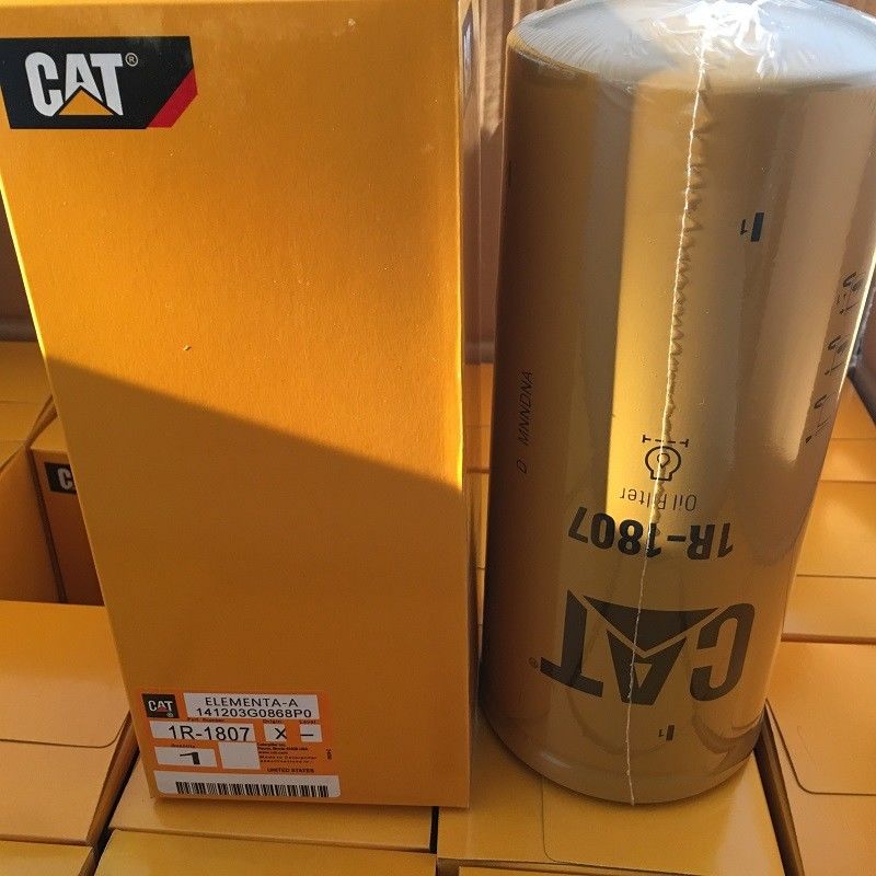 Gelişmiş Caterpillar Filtresi Original Cat 1R1807 Dizel Motor yedek parçaları