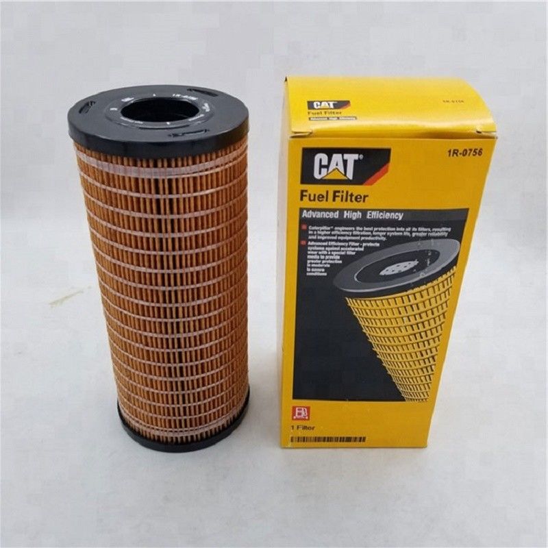 Caterpillar için dizel motor için yüksek kaliteli yakıt filtri 1R0756