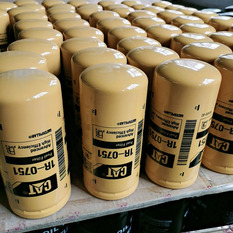Otomobil Parçaları için Yüksek Verimlilikli Yakıt Filtresi 1R0751 Yakıt Filtresi Caterpillar için Dizel Yağı Filtresi