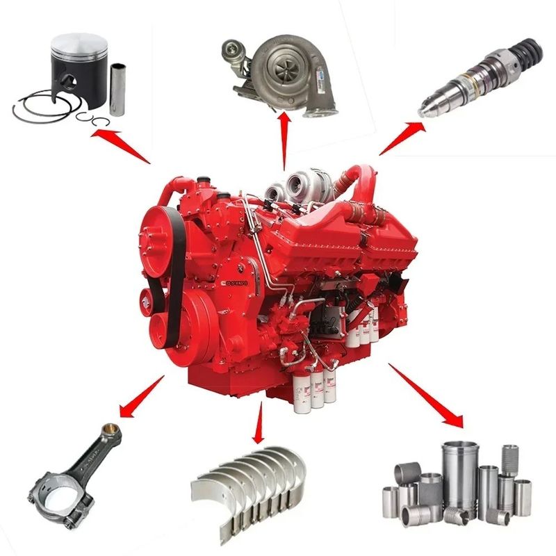 Orijinal Kalite Motor Katran Sürücüsü 3018761 3028587 3179944 İnşaat Makineleri Bakımı İçin