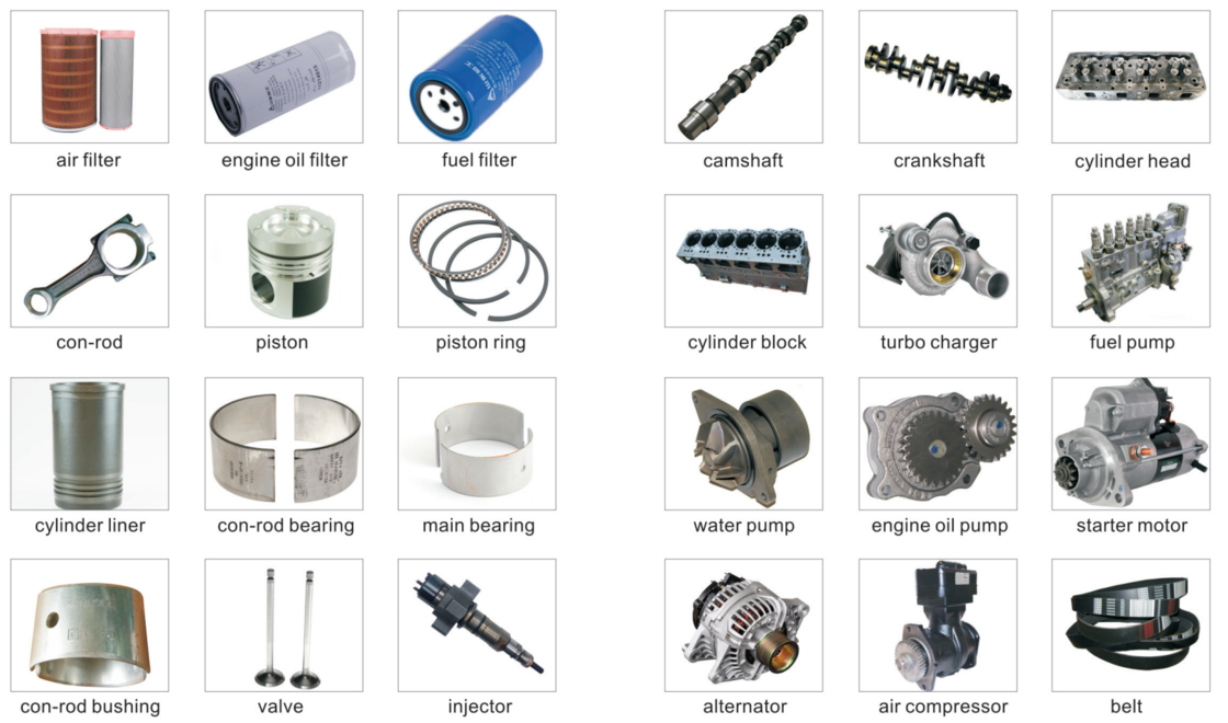 ISUZU 4HK1 6HK1 Motor Orijinal Yedek Parçaları 8-97363840-0 8973638400 Yağ Port Kapağı