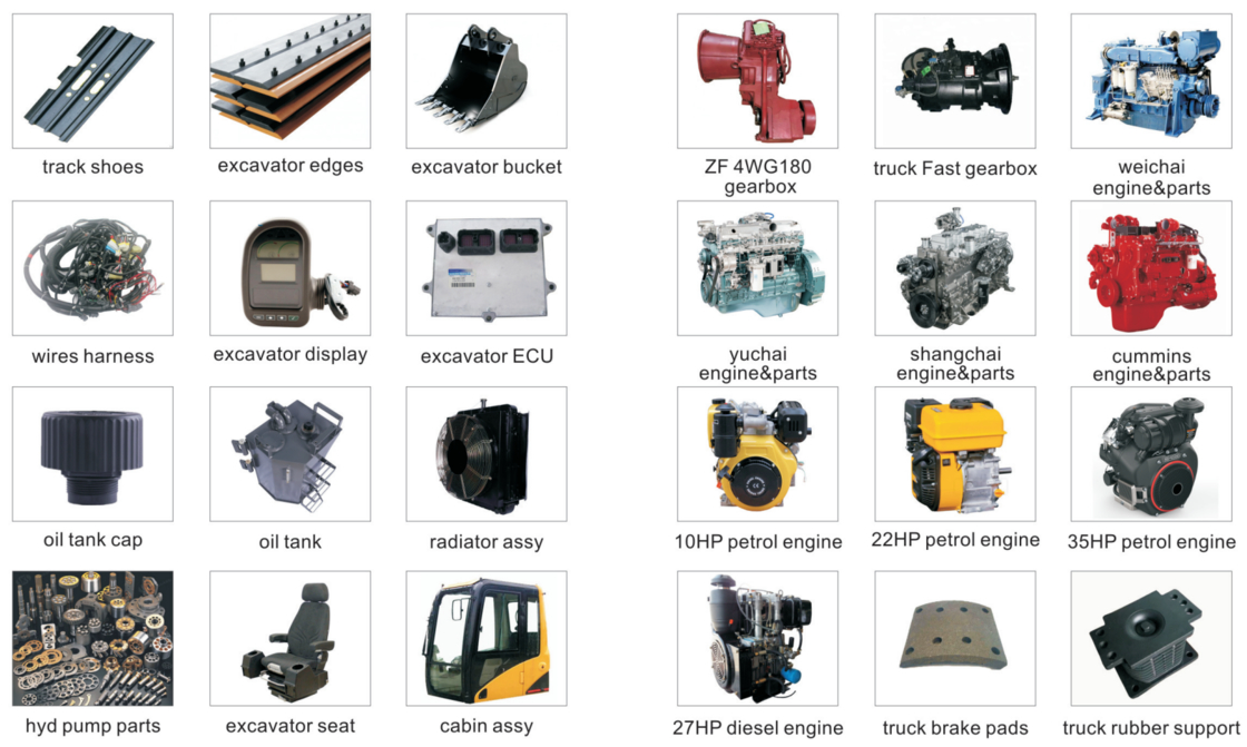 ISUZU 4HK1 6HK1 Motor Orijinal Yedek Parçaları 8-97363840-0 8973638400 Yağ Port Kapağı