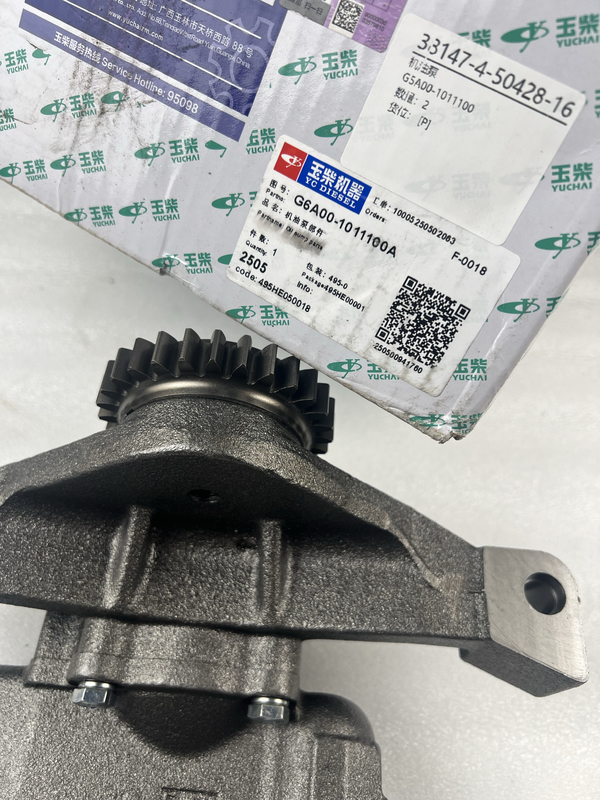 Yuchai YC6G260N Motor parçaları Orijinal G6A00-1011100A Kamyon yedek parçaları Tamir kiti YUTONG otobüs parçaları için motor yağı pompası